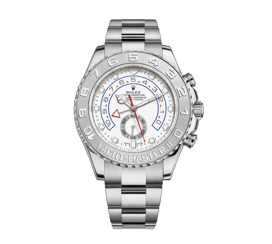 Yacht-Master II 116689 White Gold & Platinum Watch (White)